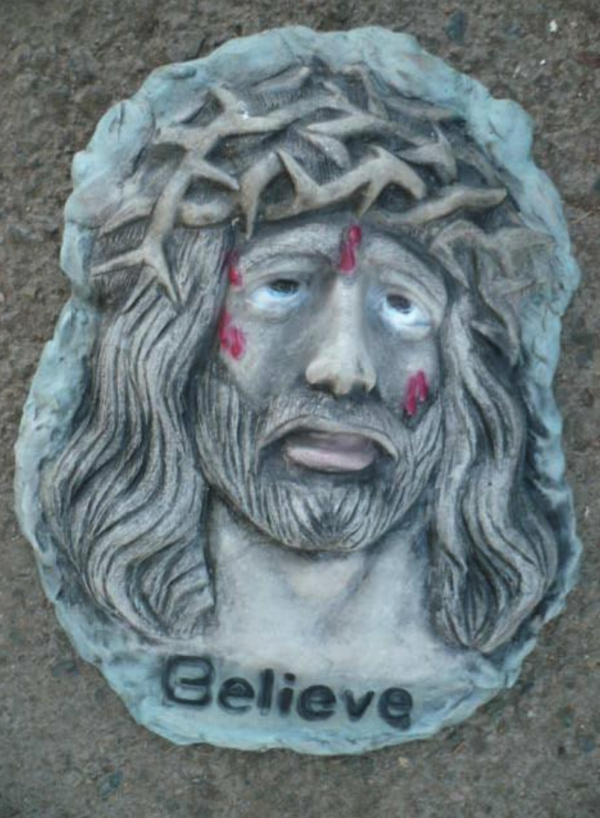Christ Plaque